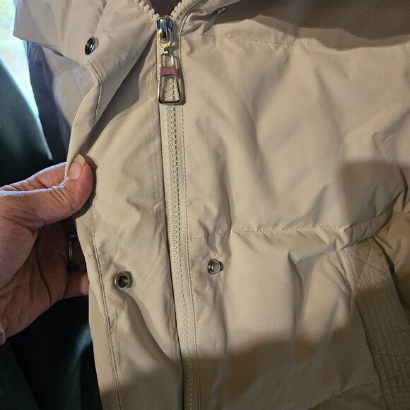 NWT NAP Duck Down Beige Coat - Picture 6 of 7